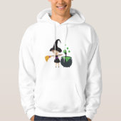 Cute Halloween Witch Hoodie (Voorkant)