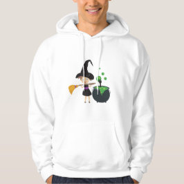 Cute Halloween Witch Hoodie