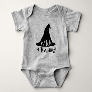 Cute Halloween Witch in training Romper