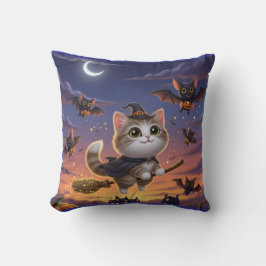 Cute Halloween Witch Kussen