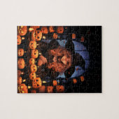 Cute Halloween Witch Legpuzzel (Horizontaal)