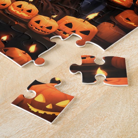 Cute Halloween Witch Legpuzzel (Zijkant)