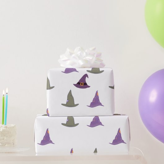 Cute Halloween Witch petten Kinder Party Gift Cadeaupapier (Feestgeschenken)