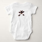 Cute Halloween Witch Romper (Achterkant)