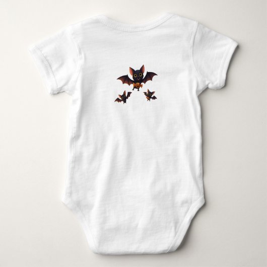 Cute Halloween Witch Romper (Achterkant)