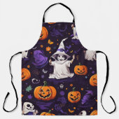 Cute Halloween Witch Schort (Voorkant)