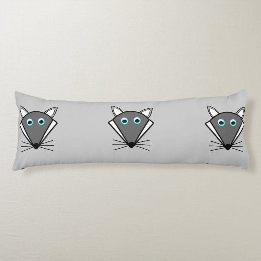 Cute Halloween Wolf Body Pillow Lichaamskussen (Voorkant)