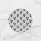 Cute Halloween Wolf Custom Table Confetti (Kleine voorkant)