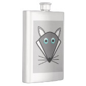 Cute Halloween Wolf Flasks Heupfles (Rechts)