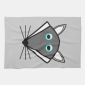 Cute Halloween Wolf Kitchen Towel Theedoek (Horizontaal)