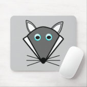 Cute Halloween Wolf Mousepad Muismat (Met muis)