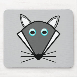 Cute Halloween Wolf Mousepad Muismat