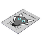 Cute Halloween Wolf Notitieboek (Linkerzijde)
