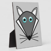 Cute Halloween Wolf Plaque Fotoplaat (Zijkant)