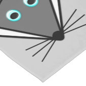 Cute Halloween Wolf Table Runner Korte Tafelloper (Hoek)
