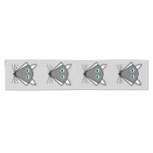 Cute Halloween Wolf Table Runner Korte Tafelloper (Horizontaal)
