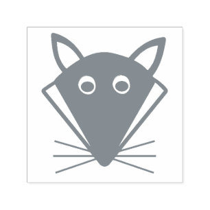 Cute Halloween Wolf Zelfinktkussen Zelfinktende Stempel