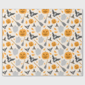 Cute halloween Wrapping Paper  Cadeaupapier (Vlak)