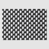 Cute Halloween zwarte en witte spoken Tissuepapier (Voorkant)