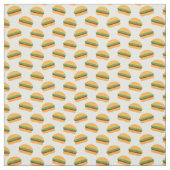 Cute Hamburger Pattern Stof (Swatch)