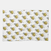 Cute Hamburger Theedoek (Horizontaal)