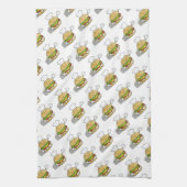 Cute Hamburger Theedoek (Verticaal)