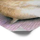 Cute Hamster 18 Poster (Hoek)