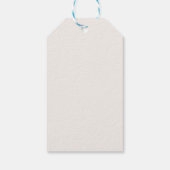 Cute Hamster Baby Borrel Cadeaulabel (Achterkant)