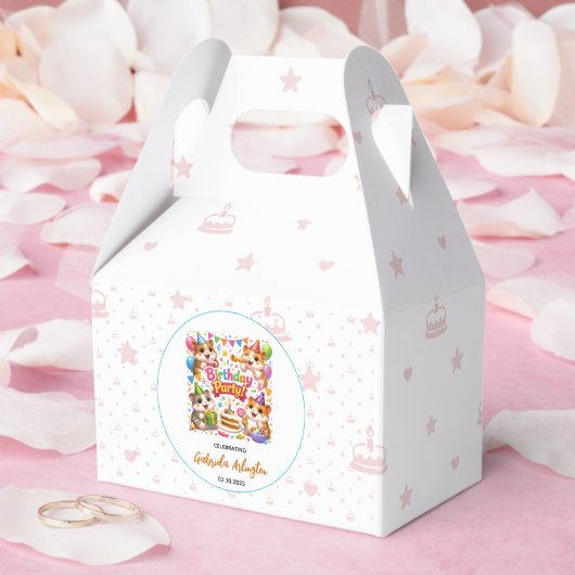 Cute Hamster Birthday Party | Kids Hamster Bedankdoosjes (Huwelijk)