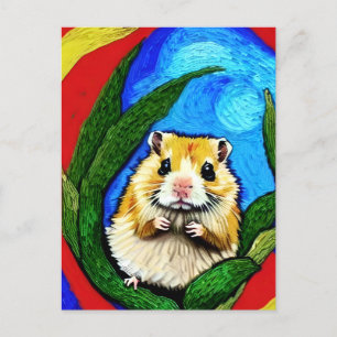 Cute Hamster Briefkaart
