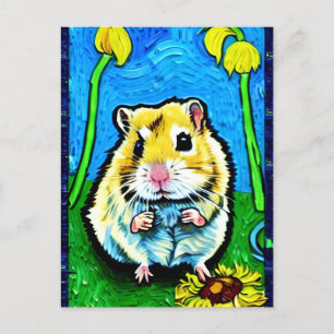 Cute Hamster Briefkaart