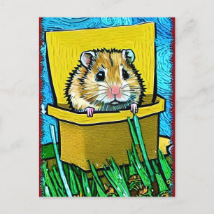 Cute Hamster Briefkaart