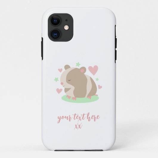 Cute Hamster Case-Mate iPhone Case (Achterkant)