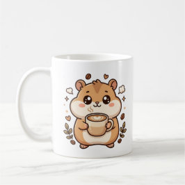 Cute Hamster Coffee Mug Latte Knuffel Koffiemok