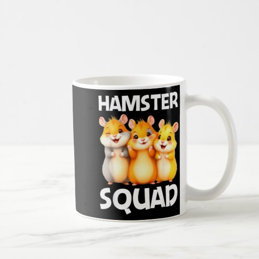 Cute Hamster Design For Men Women Kids Dwarf Hamst Koffiemok (Rechts)