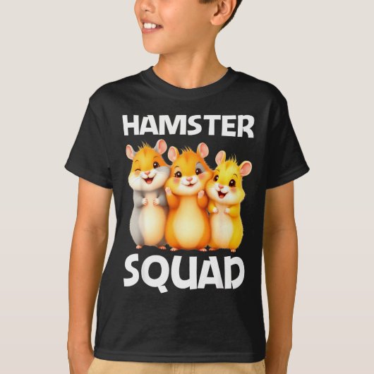 Cute Hamster Design For Men Women Kids Dwarf Hamst T-shirt (Voorkant)