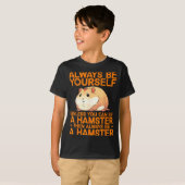Cute Hamster Design For Men Women Kids Dwarf Hamst T-shirt (Voorkant volledig)