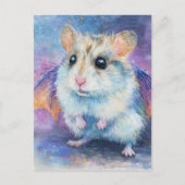 Cute Hamster Dragon Briefkaart (Voorkant)