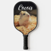 Cute Hamster Gift for Hamster Lovers Pickleball Paddle (Voorkant)