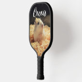 Cute Hamster Gift for Hamster Lovers Pickleball Paddle (Links)