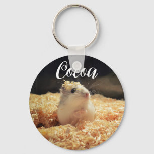 Cute Hamster Gift for Hamster Lovers Sleutelhanger