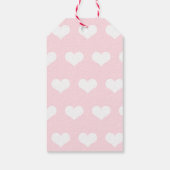 Cute Hamster & Heart Illustratie Cadeaulabel (Achterkant)