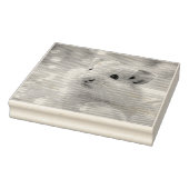 Cute Hamster in bubbles Rubberstempel (Stempel)