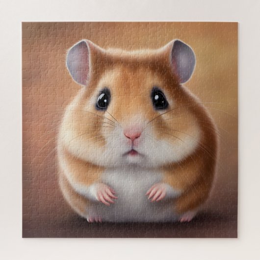 Cute Hamster Legpuzzel (Verticaal)