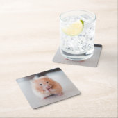 Cute Hamster Love Animals Kartonnen Onderzetters (Insitu)