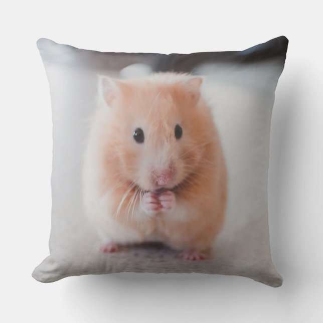 Cute Hamster Love Animals Kussen (Voorkant)