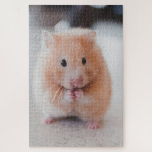 Cute Hamster Love Animals Legpuzzel