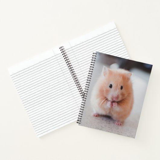 Cute Hamster Love Animals Notitieboek (Binnen)
