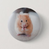 Cute Hamster Love Animals Ronde Button 5,7 Cm (Voorkant)
