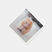 Cute Hamster Love Animals Servet (Hoek)